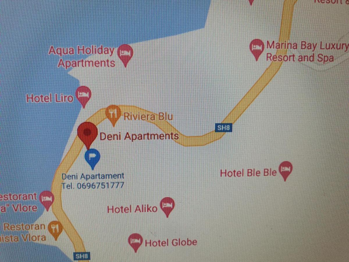 Deni Sea View Apartment Vlorë Exterior foto